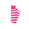 Everything Legwear Striped Thigh High Womens Socks - Over the