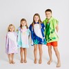 Catherine Lansfield Kids Shark Hooded Towel Poncho 60x120cm Blue