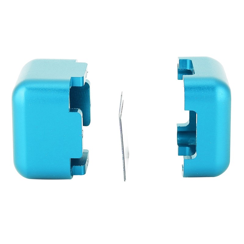 Aluminum Portable Mini Magnetic Cue Tip Chalk Holder Billiard Pool