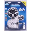Diamond Shine Drill Brush Attachment - Cleaning & Scrubbing, 3-Pack,