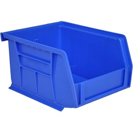 Pack of 24 x Rhino Tuff Bin10 Plastic Storage Parts Bins - Small Stacking Component Box Ideal for Garage Workshop or Warehouse Picking Bin …