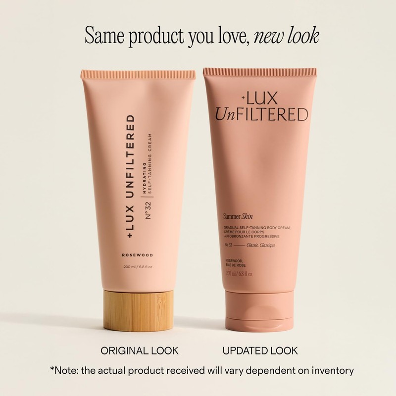 + Lux Unfiltered N°32 Summer Skin Classic Gradual Self Tanner,