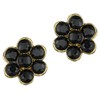 I Jewels Juego de gargantilla de perlas blancas chapadas en