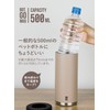 CBJAPAN BOT GOMUG PET Bottle Holder, Light Beige, 16.9 fl