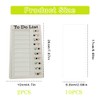 2 Pcs Chore Chart Memo Boards, Portable to-Do List Checklist
