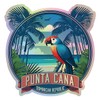 Punta Cana Dominican Republic Holographic Souvenir Vinyl Decal Sticker 6