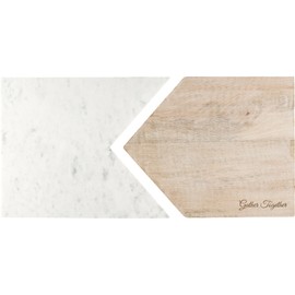 Things Remembered Engraved Wood and Marble Two Piece Pastry Board Set (Free Customization)