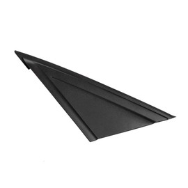 Side Rearview Triangle Molding Cover Fender Corner Molding for Ford Focus 2012 2013 2014 2015 2016 2017 2018 (Black, Left (Diver) Side)