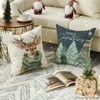 Artoid Mode Gifts Deer Trees Sleigh Snowflakes Christmas Cushion Covers
