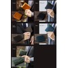 Kameto Bag Manufacturing Men's Wallet, Compact, Large Capacity, Leather, Genuine