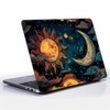 FKBRCL4U for MacBook Pro 13 Inch Case, Black Case Sun