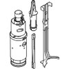 Geberit 240.501.00.1 Flush Fitting for Front Actuation, Lifter Bell Model