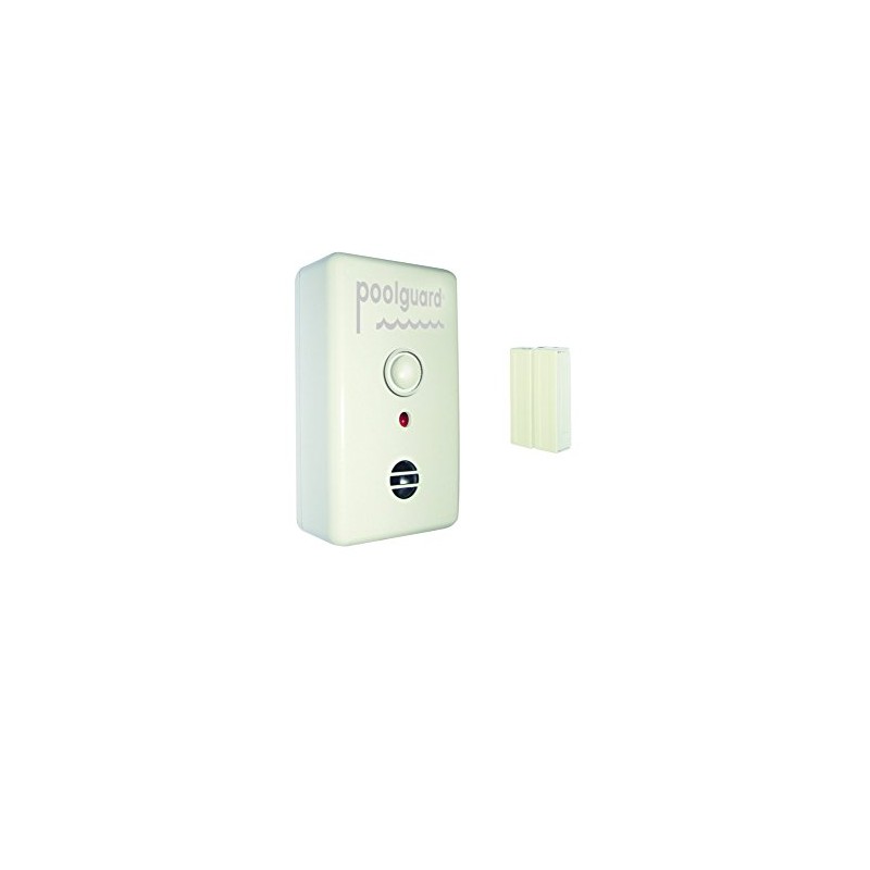 PoolGuard DAPT-2 Water Hazard Pool Door Alarm, White