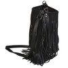 Mabel London Womens Tassel Handbag - Fringe Design Bag -