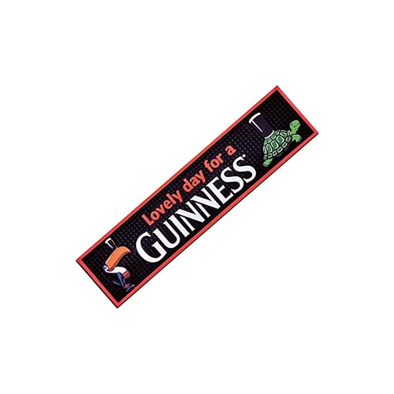Shamrock Gift Company Guinness Gilroy PVC Bar Mat