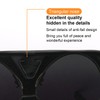 lasuroa Sunglasses Holder for Car Visor, Premium Black Glasses Case