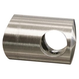 Cross Bar Holder for Diameter Bar 10 mm and Round Tube Diameter 42.4 mm Stainless Steel V2A Truss Holder Tube Clip Handrail VA Stair Railing Stair Railing Stairs Balcony Railing Patio Railing Balcony