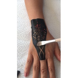 Tattoo Stencil Tattoo Template 8 Sheets Amara for Hands Painting