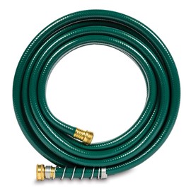 Gilmour 843251-1001 Flexogen Heavy Duty Watering Garden Hose 3/4in x 25 Feet, Green