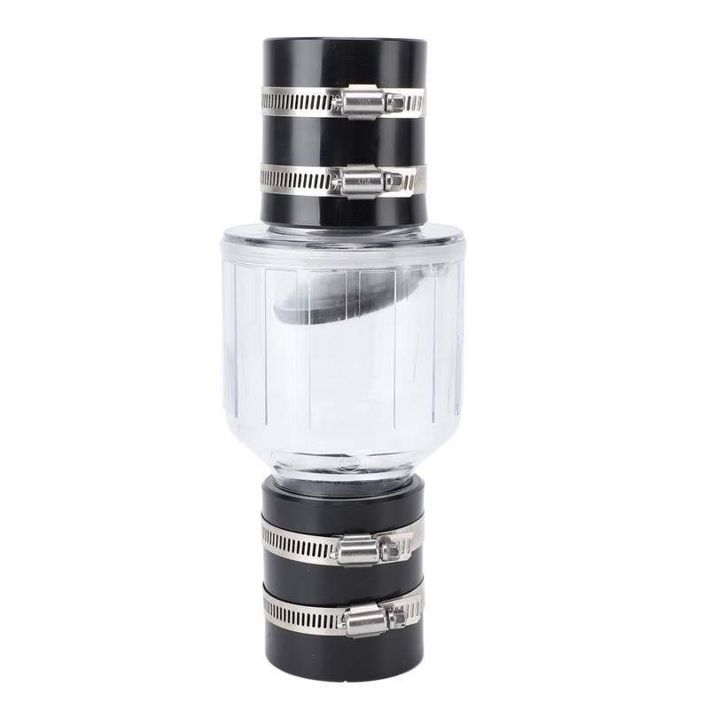 Silent Sewage Sump Pump Check Valve Spring Loaded Flapper for