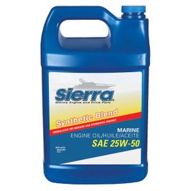 Sierra 18-9552-3 25W-50 Synthetic Blend Engine Oil - 4 Liter
