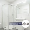 uxcell 4 Pcs Shower Door Rollers, 23mm Dia Copper Bathroom