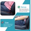 Norhogo Car Seat Cushion, Wedge Seat Cushion, Universal Memory Foam