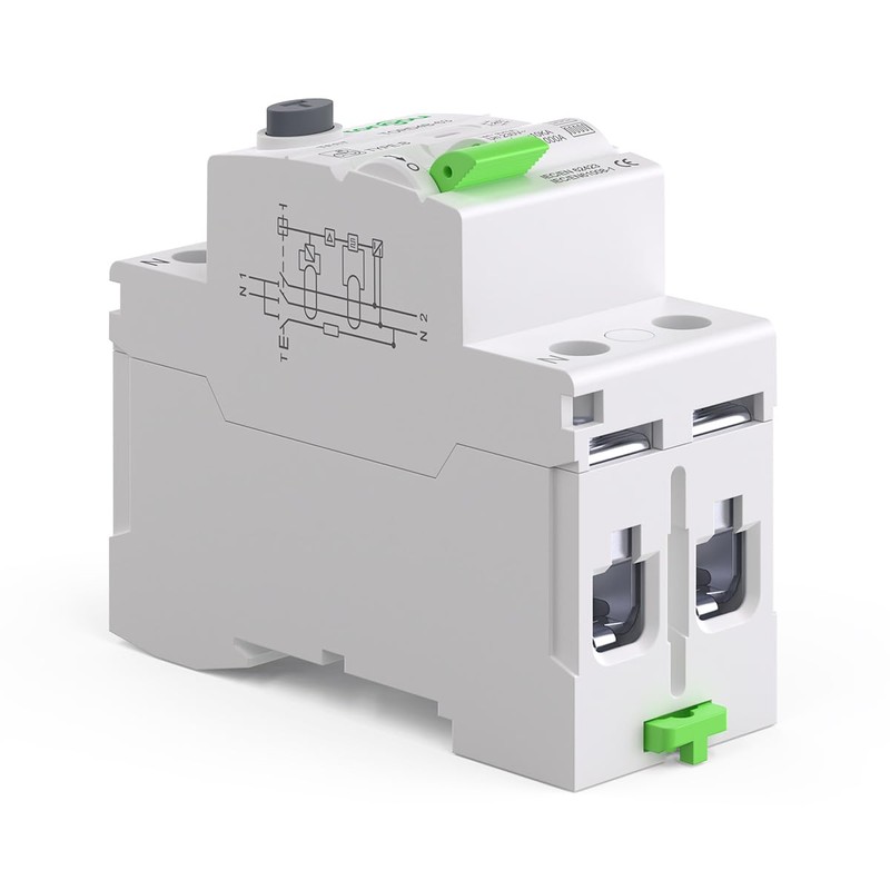 TONGOU RCCB RCD Circuit Breaker Type B 2P 63A 230V