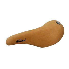 Selle Montegrappa Bicycle Saddle Genuine Suede Leather Vintage Canard Brown - Made in Italy