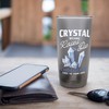 Crystals Because Roses Die Rockhounding Rockhounds Stainless Steel Insulated Tumbler