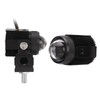 Pair Motorcycle LED Spotlight High Low Beam Yellow White Light