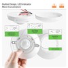 RAYZEEK 360 Degree Ceiling Mount Occupancy Sensor Switch, 8-12M High