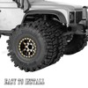 BRCatWPark 1.0 Beadlock Wheel and Tires with Adjustable Offset for