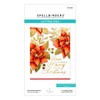 Spellbinders Poinsettia Bloom Etched Dies, Metal