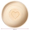 Westmark 3236227B Proofing Basket Set of 2 Round and Cover