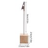 Memo Clips Holder, 10Pcs Table Number Holder Photo Stand with