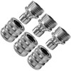 Beduan 3 Sets Stainless Garden Hose Quick Connect Fittings Water