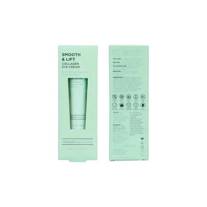 Kit Facial Colágeno Smooth & Lift Global Beauty Care 4