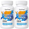 TUDCA (Tauroursodeoxycholic Acid) Liver Support Supplement 2 Pack - 1200mg Per Serving, Liver Health Aid for Detox and Cleanse, 120 Capsules