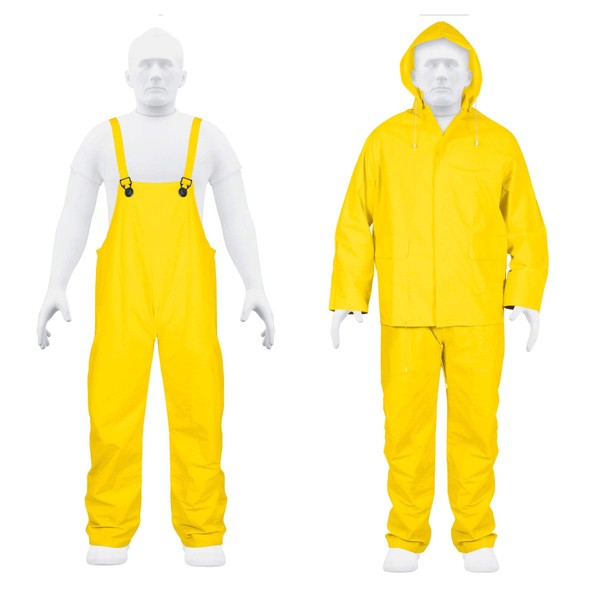 TRUPER TRA-PRO-M Yellow Rainsuits. Safety Products. Size M