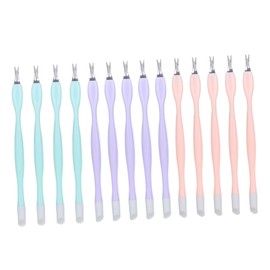 FRCOLOR 30pcs Manicure Ergonomic Dead Skin Remover Nail Art Tools for Professional Home Use for Manicure Pedicure for Friends Family