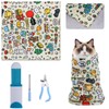 LovelyPaws Cat Grooming Wrap, Cat Wrap for Anti-Scratch & Perfect