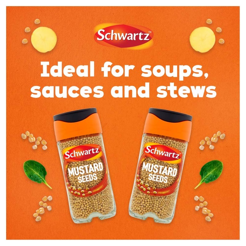 Schwartz Mustard Seeds, 48g
