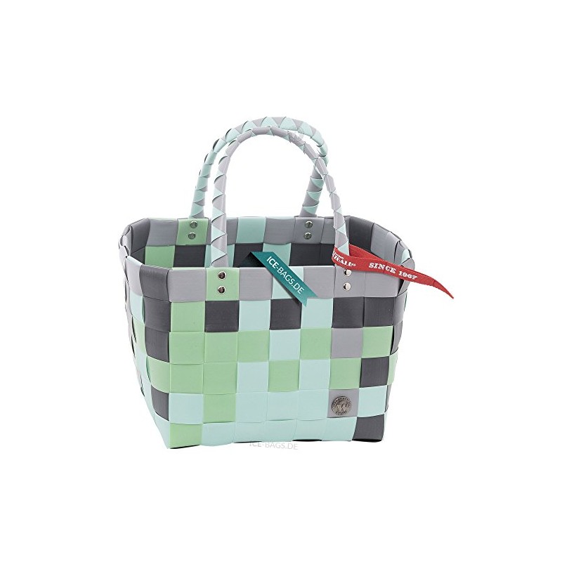 Witzgall 5008/44 Shopping basket woven black brown silver