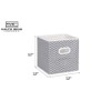 South Bend Components Fabric Cloth Cube Storage Baskets 12x12x12 (12-pack)
