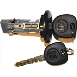 (707835 + 5928818) NEW GMC Ignition Lock Cylinder Switch W/ 2 OEM LOGO KEYS - SIERRA YUKON - 707835