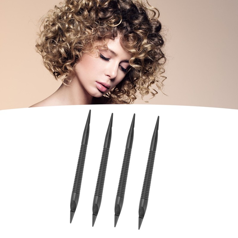4Pcs Dreadlock Crochet Hook Double Ended Ergonomic Handle Anti Slip
