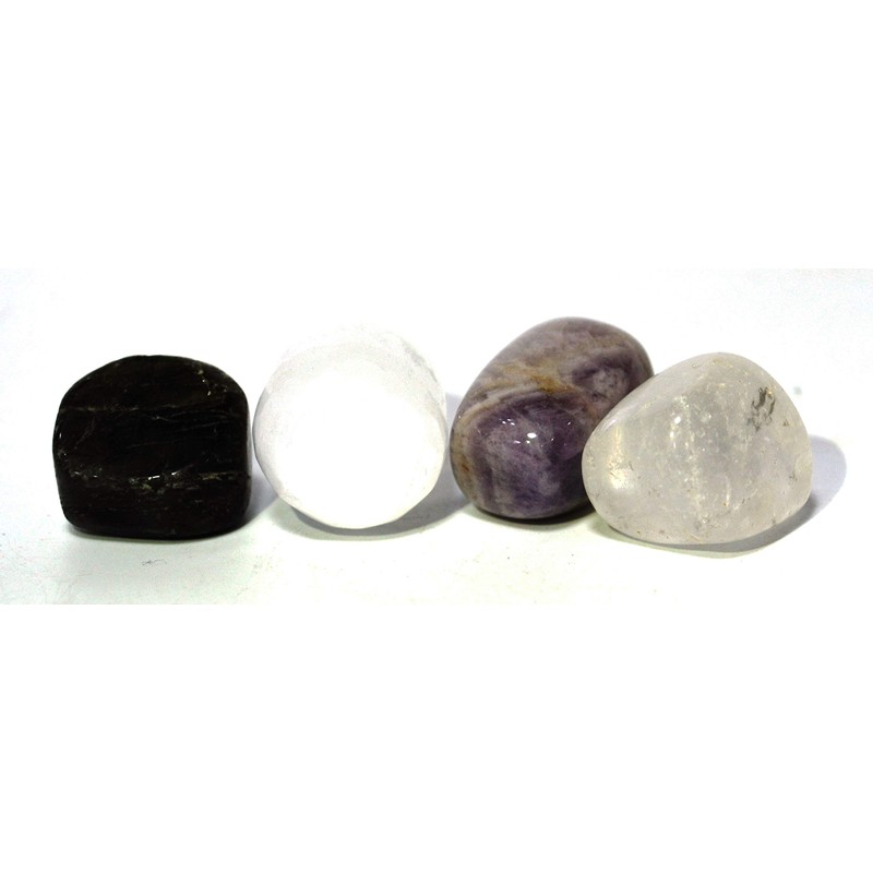 Reiki Energy Charged 'Crown Chakra' Healing Crystal Tumble Stone Gift