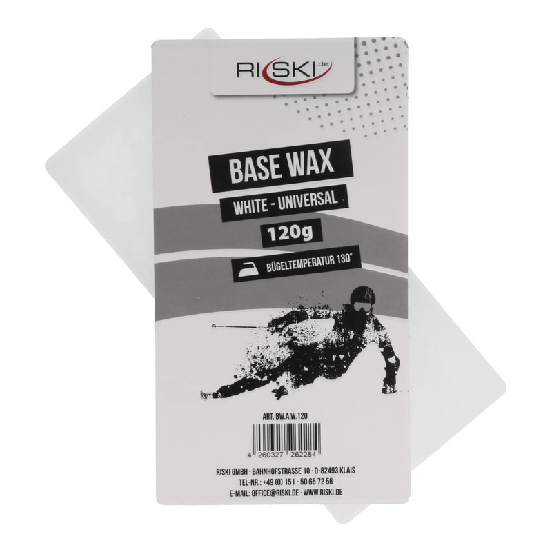 RiSki Ski Wax Set Base Wax Alpine Yellow 120g +