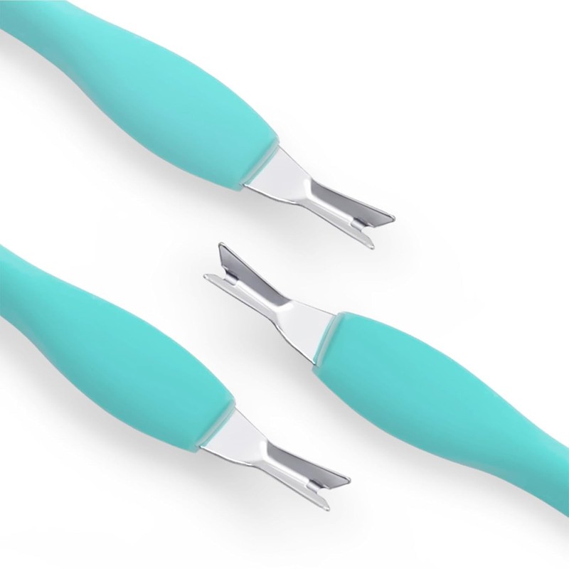 3 x Cuticle Clippers Rubber Tip Soft on Nail Bed